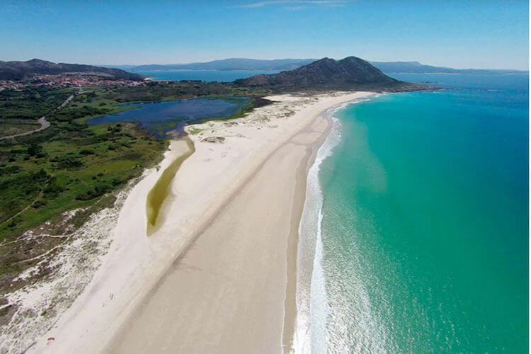 mejores playas de galicia playa de carnota